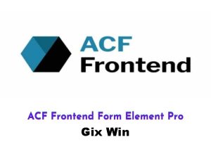 Free Download ACF Frontend Form Element Pro