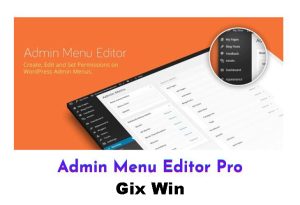 Free Download Admin Menu Editor Pro