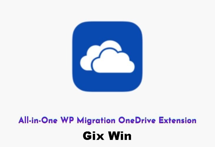 Free Download All-in-One WP Migration OneDrive