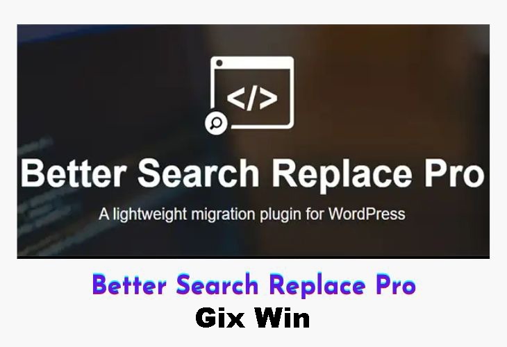 Free Download Better Search Replace Pro