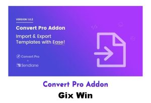 Free Download Convert Pro Addon