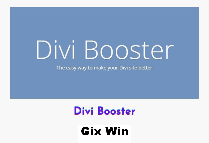 Free Download Divi Booster