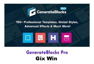 Free Download GenerateBlocks Pro