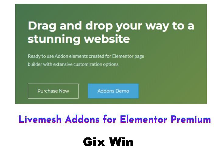 Free Download Livemesh Addons for Elementor Premium