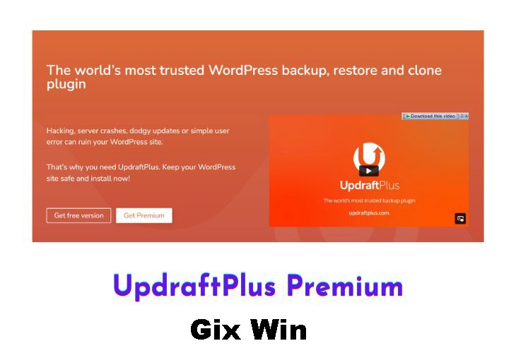 Free Download UpdraftPlus Premium