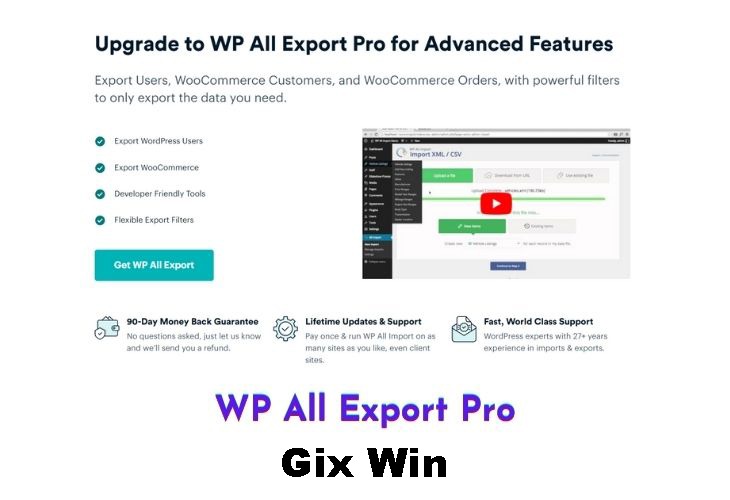 Free Download WP All Export Pro