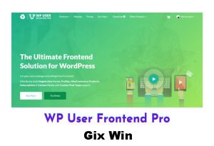 Free Download WP User Frontend Pro