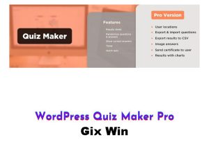 Free Download WordPress Quiz Maker Pro