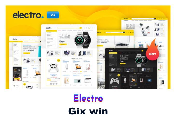 Electro v3.3.15 WordPress Theme