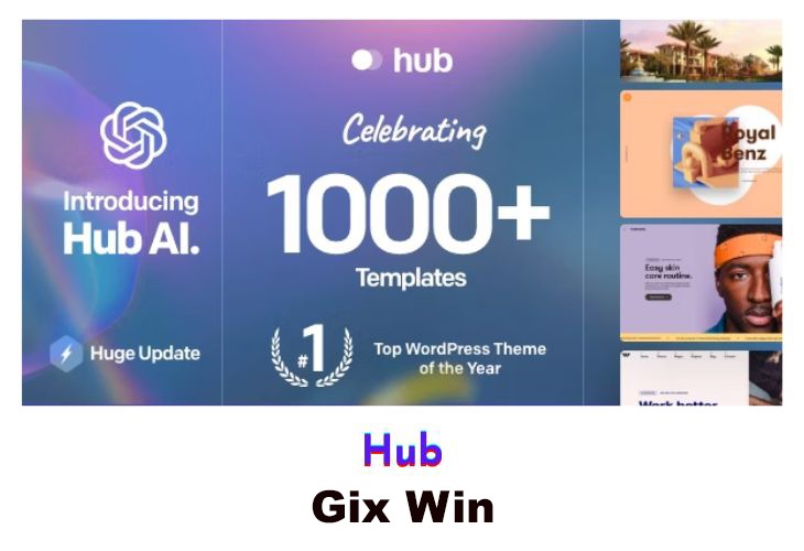 Hub v4.4.1 WordPress Theme