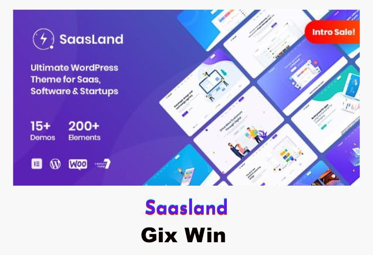 Saasland v3.6.6 WordPress Theme