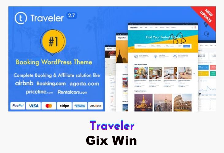 Traveler v3.1.5 WordPress Theme